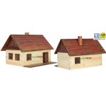 Casa traditionala din barne de lemn de pin (100 piese)